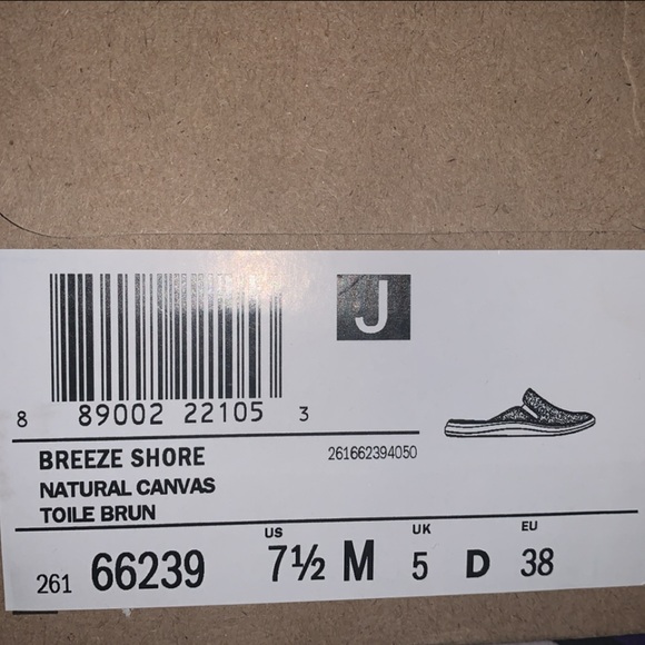 NIB ✅ CLARKS 🩷 White Floral Breeze Shore Mules - Picture 3 of 7